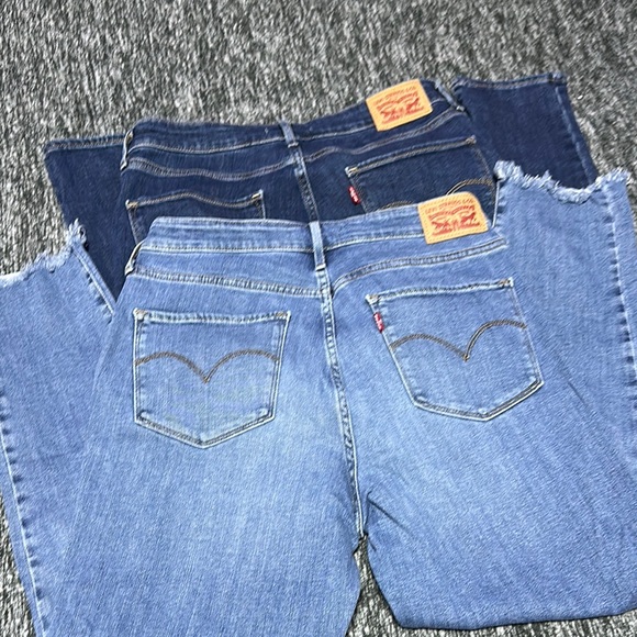 CLOSET CLOSING Levi’s 721 High Rise Skinny Women's Blue Jeans Bundle - Picture 9 of 13